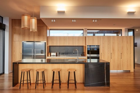 TIDA architect-designed kitchen award winner - Black Peak House. 